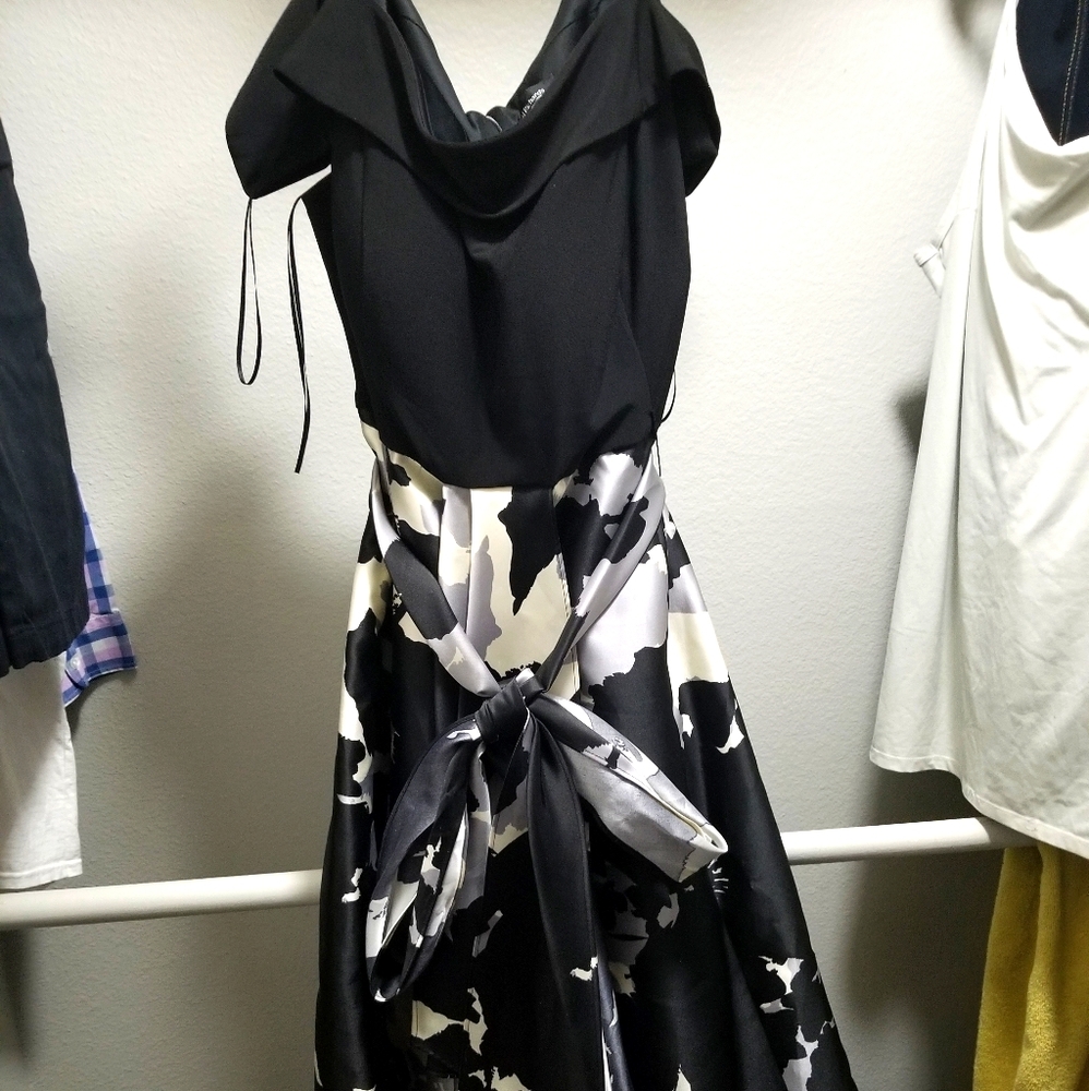 Off the shoulder prom dress